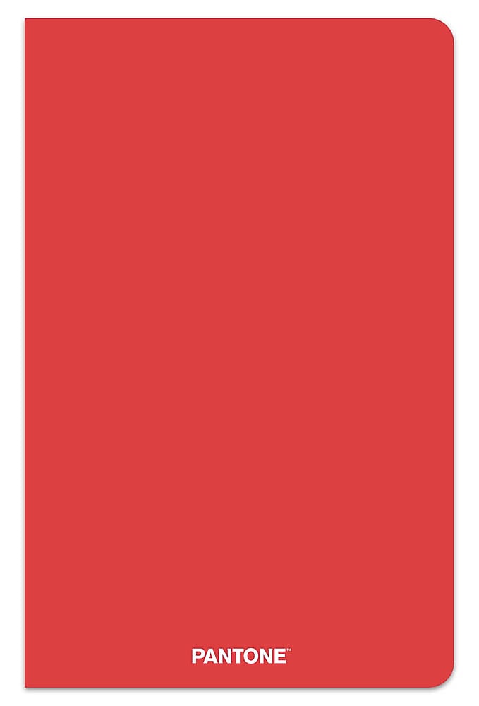 BrownTrout Pantone Soft Cover Journal,  5.25" x 8.25", Red, 192 Pages (9781975480561)