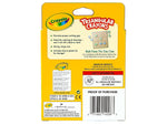 Crayola Anti-Roll Triangular Crayons, Assorted Colors, 8/Box, 24 Boxes/Carton (52-4008CT)