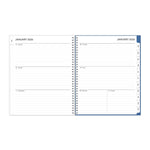 2026 Blue Sky Savoy 8.5" x 11"  Weekly & Monthly Planner, Plastic Cover, Multicolored (148762-26)
