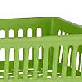 Household Essentials OTD 6-Shelf Hanging Storage Rack, 57" x 19.25" x 6.25", Green (2151-1)