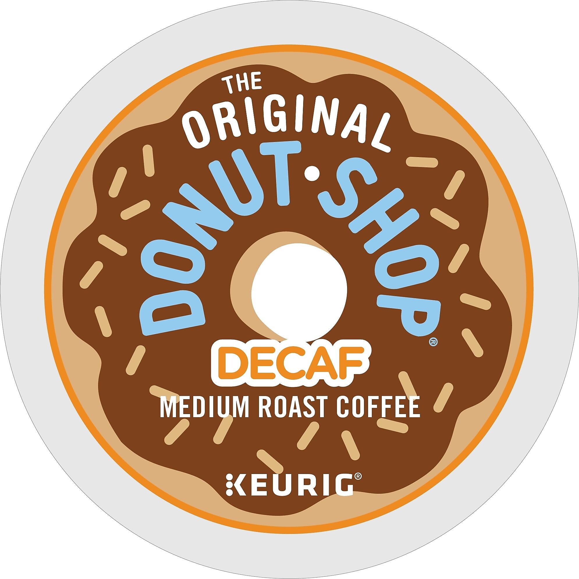 The Original Donut Shop Decaf Coffee Keurig® K-Cup® Pods, Medium Roast, 24/Box (5000341140)