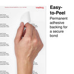 Staples Laser/Inkjet Address Labels, 1 1/3" x 4", White, 14 Labels/Sheet, 100 Sheets/Pack, 1400 Labels/Pack (ST18059-CC)