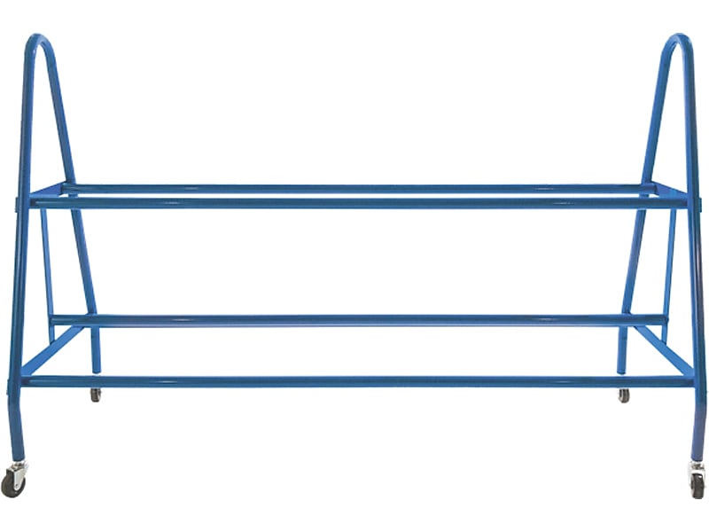 Champion Sports Deluxe Heavy-Duty Basketball Cart, Blue (BRC18)