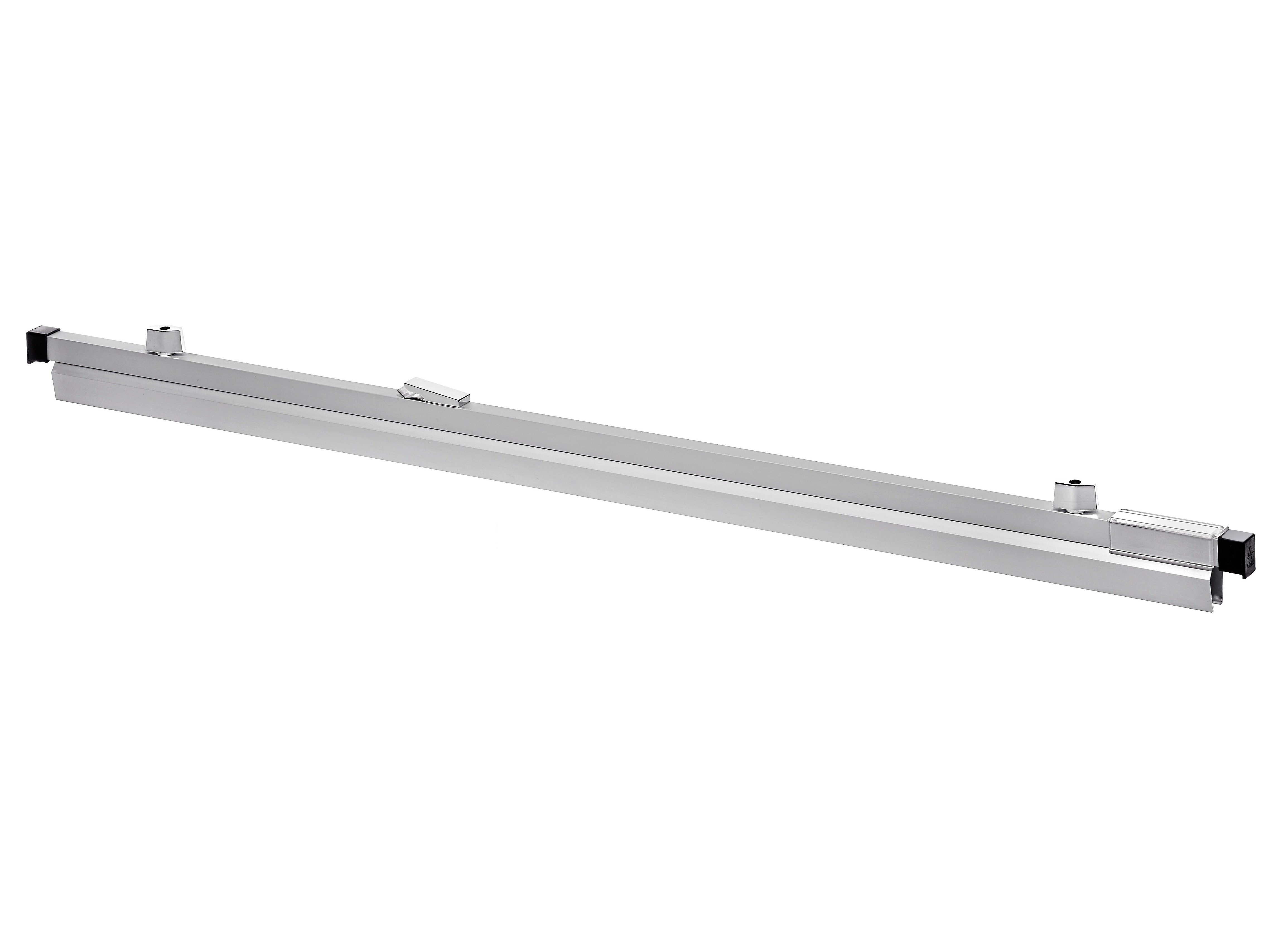 AdirOffice Hanging Clamp Document Holder, 30", Horizontal, Silver Aluminum, 12/Pack (ADI6036--2)