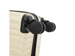 InUSA Drip 20" Hardside Carry-On Suitcase, 4-Wheeled Spinner, TSA Checkpoint Friendly, Sand (IUDRI00S-SAN)