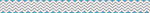 Barker Creek Double-Sided Border, 35" x 3", Gray & Blue Chevron, 12/Pack (LL901)