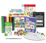 S&S Family Engagement Take Home Bags MATH Grades K-1, Manipulative, Assorted Colors (BK7345001)