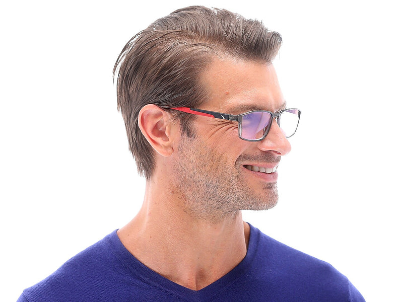 SAV Sportex Blue Light +2.50 Reading Glasses, Red (AR4149)