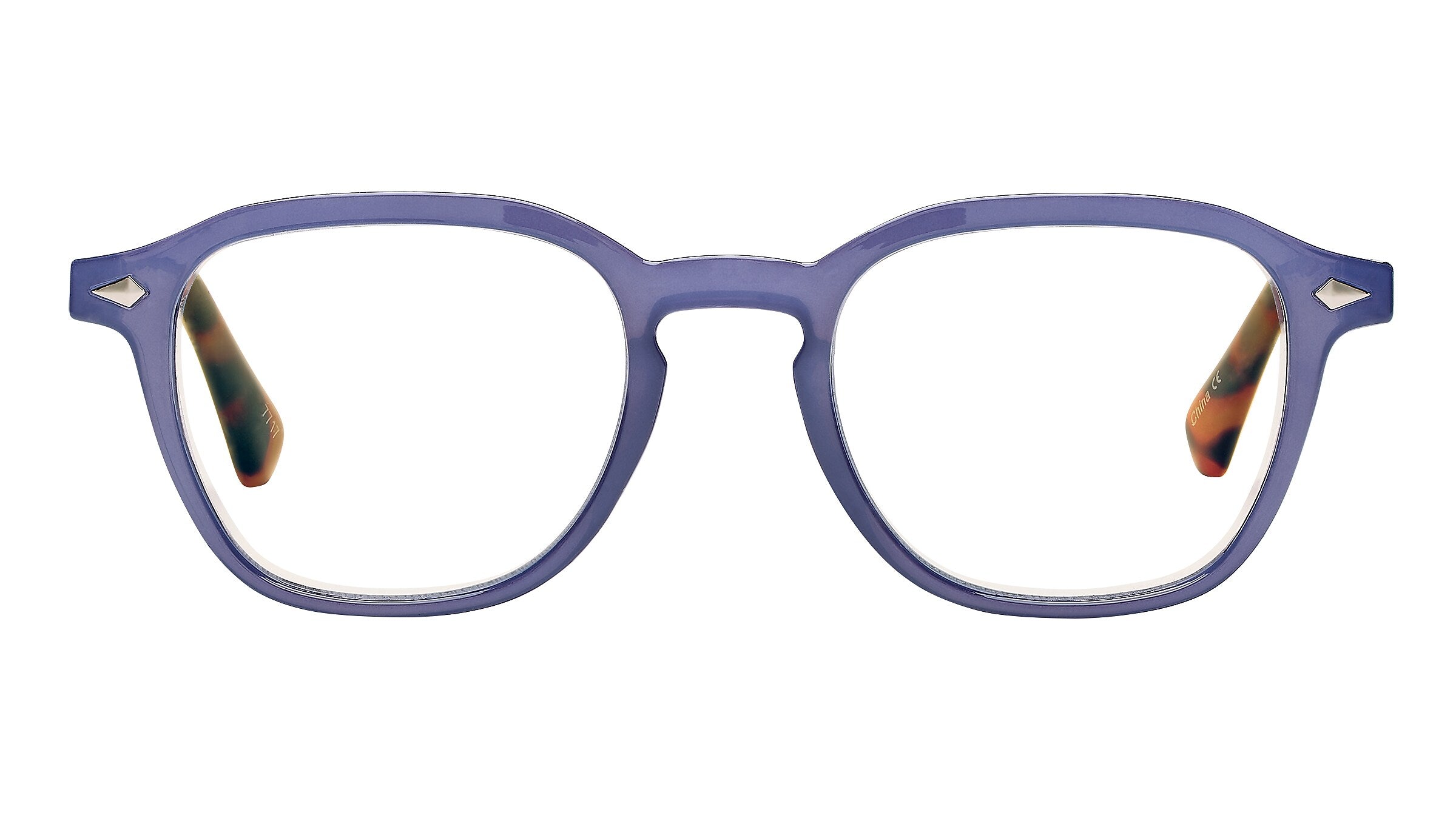 SAV Optitek Blue Light +2.00 Reading Glasses, Blue (E7313)