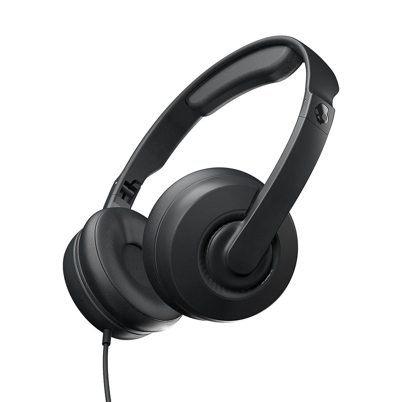 Skullcandy Cassette Junior Over-Ear Headphones with Microphone, Black (S5CSY-N003)