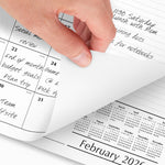 2026 AT-A-GLANCE 17.75" x 11" Monthly Desk Pad Calendar, White/Black (SK14-00-26)