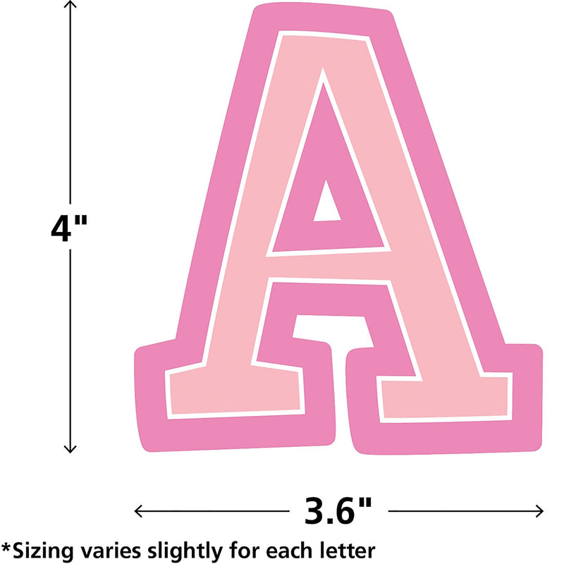 Teacher Created Resources Pastel Pop Bold Block 4" Letters and Numbers, 230/Pack, 2 Packs/Bundle (TCR8435-2)