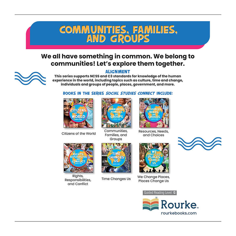 Carson-Dellosa Discovery Library Jr Communities, Families, and Groups, Hardcover (CD-9781731656353)