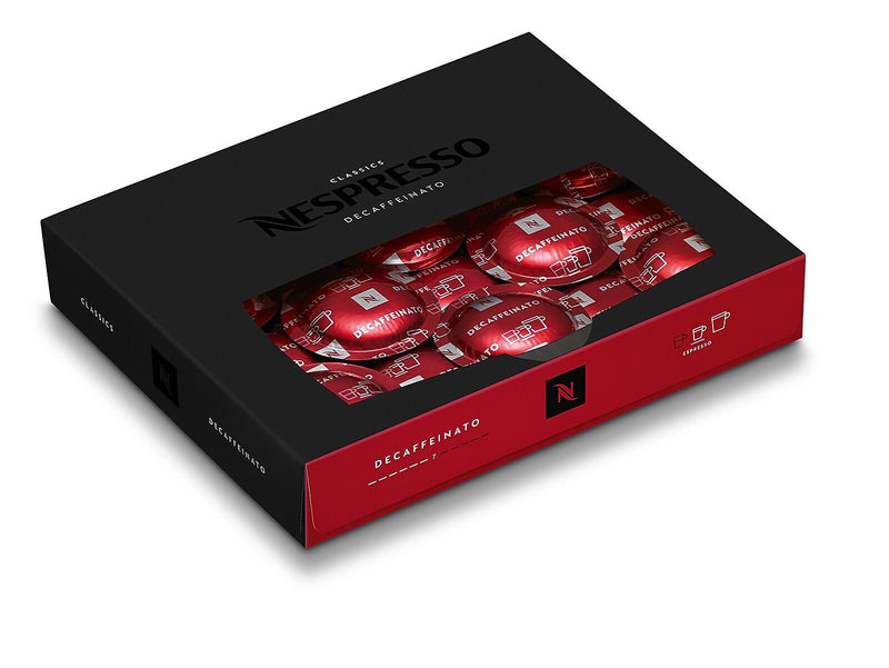 Nespresso Decaffeinato Coffee Nespresso Professional Capsules, Espresso Roast, 50/Box (8898.84)