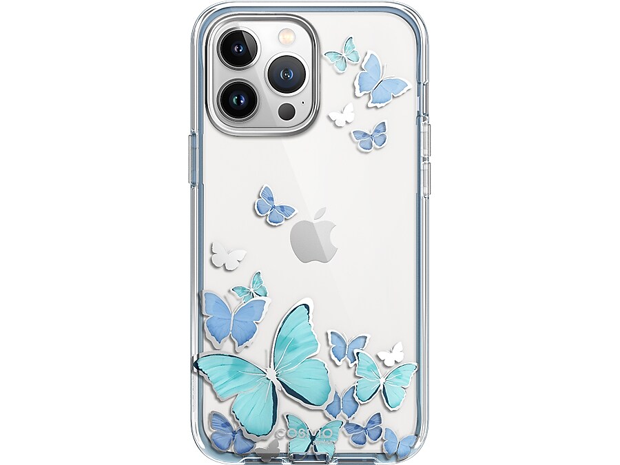 i-Blason Cosmo Bluefly Case for iPhone 14 Pro Max (iPhone2022Pro-6.7-Cosmo-SP-Bluefly)