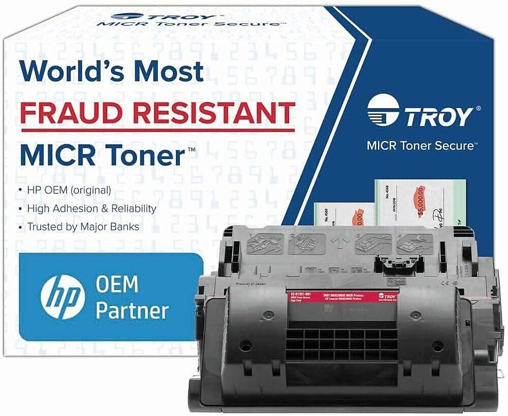 TROY Secure Black MICR Cartridge, High Yield (02-81351-001)