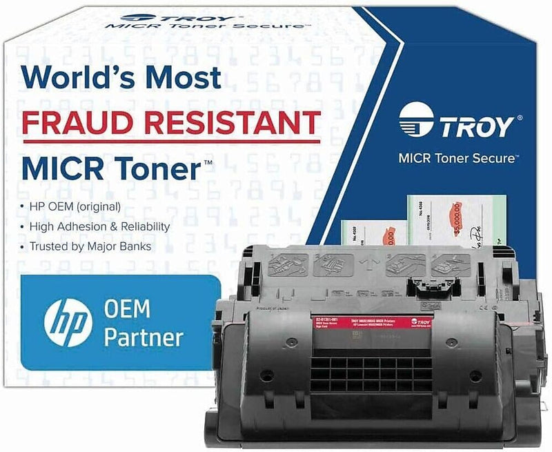 TROY Secure Black MICR Cartridge, High Yield (02-81351-001)