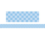 Teacher Created Resources Border Trim, 3" x 2.92', Checkers Scalloped, 12/Pack, 6 Packs/Bundle (TCR9318-6)