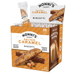 Nonni's Salted Caramel Biscotti Carton, 21 oz., 25/Box (NSD97920)