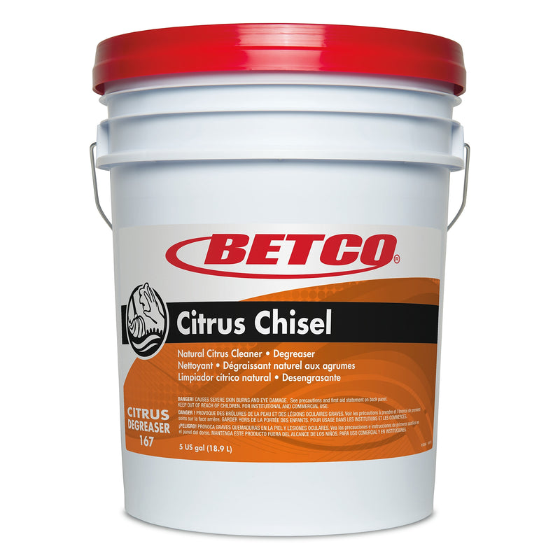 Betco Citrus Chisel Cleaner & Degreaser, 5 Gallon (BET1670500)