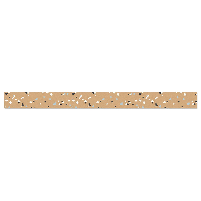 Carson Dellosa Education We Belong Straight Borders Per Bundle, 3"x 3', Speckled Kraft Paper, 6/Bundle (CD-108496-6)