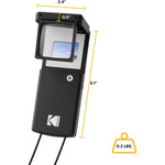 Kodak Magnifying Lighted Slide Viewer, Compact Portable 1.8x LED Backlight for 35mm Film Slides