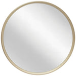 Infinity Instruments Deep Frame Metal Wall Mirror, 24" (20216GD)