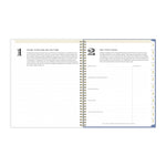 2025-2026 Day Designer for Blue Sky Flutter 8.5" x 11" Academic Year Weekly & Monthly Planner, Plastic Cover (136685-A26)
