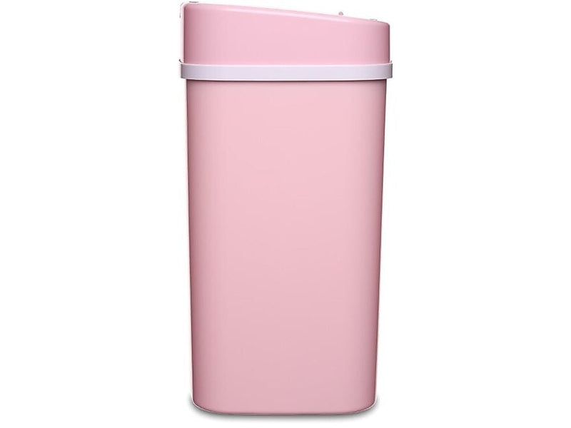 Nine Stars Plastic Sensor Trash Can, 3.2-Gallon, Pink (DZT-12-5PK)