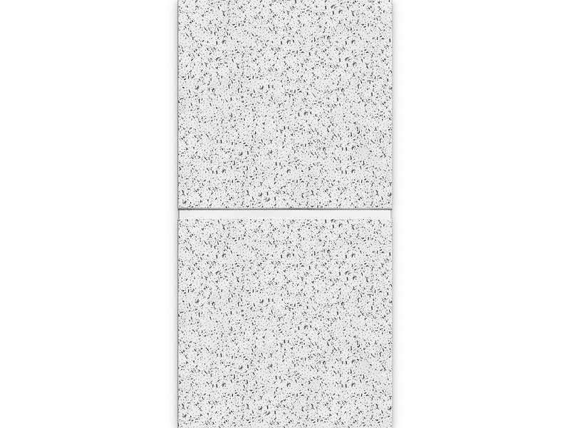 Armstrong CORTEGA Second Look Tegular Edge Ceiling Tile, 24" x 48", White, 10/Carton (BP2767D)
