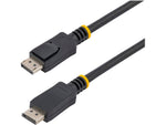 StarTech 6' 4K DisplayPort to DisplayPort Cable, Male to Male, Black, 10/Pack (DISPLPORT6L10PK)