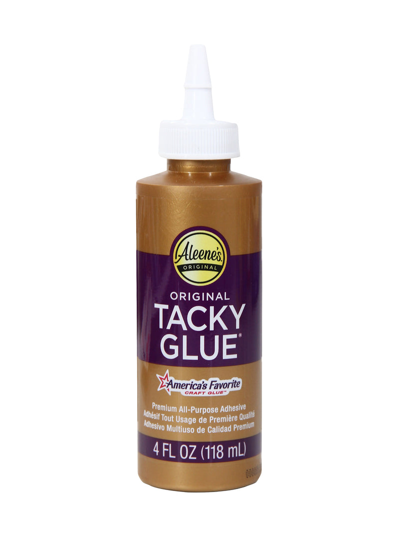 Aleene's Original Tacky Craft Glue, 4 oz., White, 12/Pack (10827-PK12)