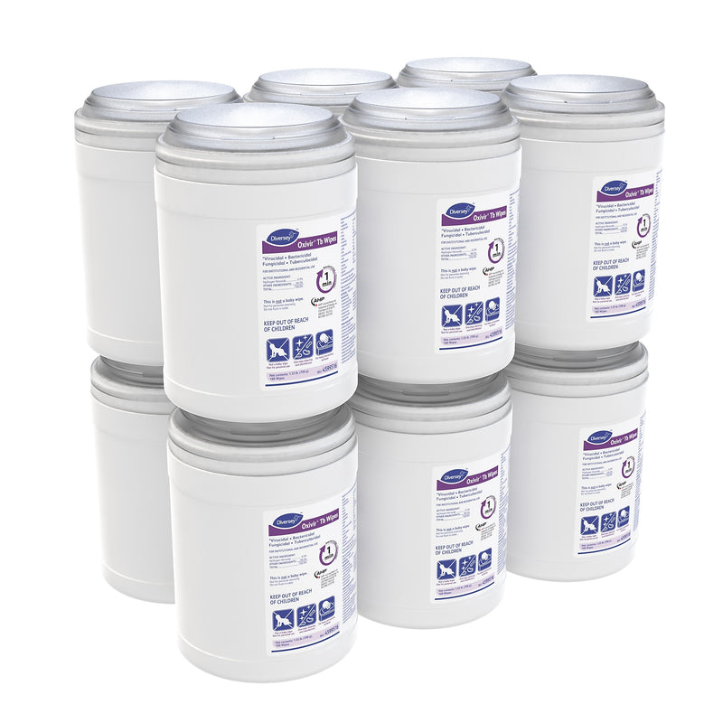 Oxivir Disinfecting Wipes, 160/Box, Fragrance-Free, 12/Carton (4599516)