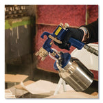 X3 by AMMEX Industrial Nitrile Gloves, Powder-Free, 3 mil, Large, Black, 100/Box, 10 Boxes/Carton