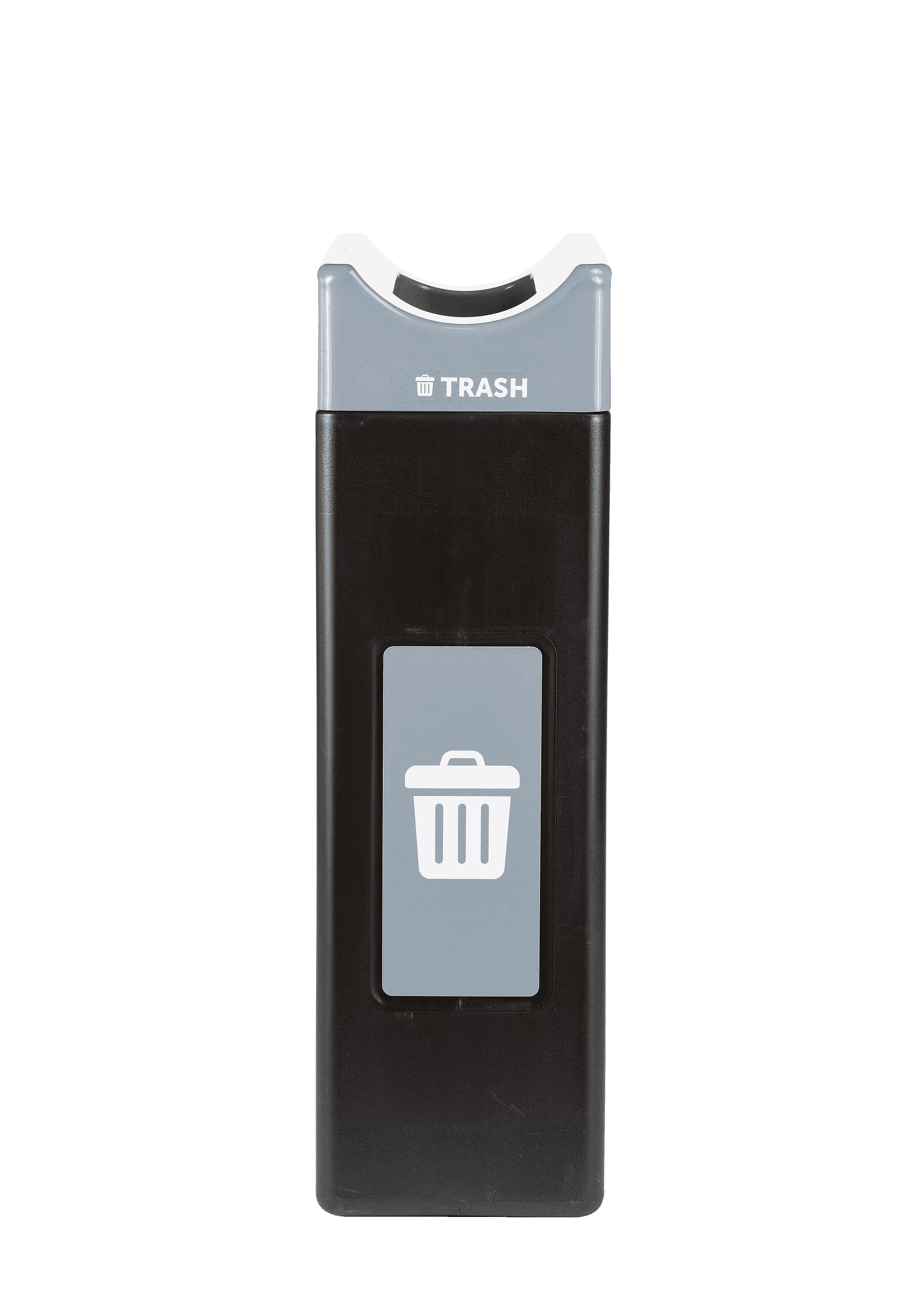 Commercial Zone Avante Polyethylene Trash Can, 30-Gallon, Black (7873N103A)