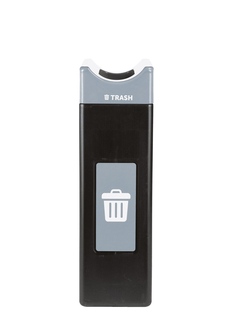 Commercial Zone Avante Polyethylene Trash Can, 30-Gallon, Black (7873N103A)