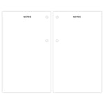 2026 AT-A-GLANCE 6" x 3.5" Daily Desk Calendar Refill Pages, White/Black (E017-50-26)