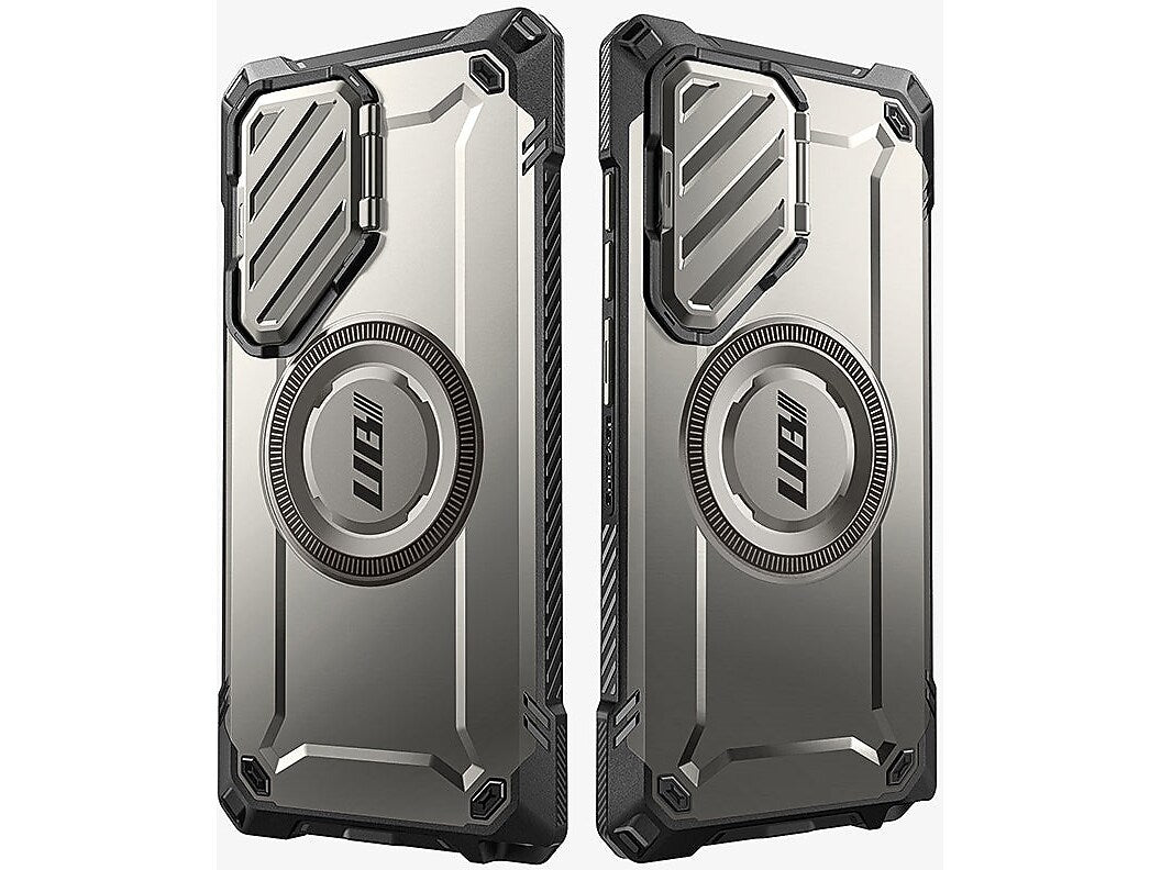 SUPCASE Unicorn Beetle MAG XT MagSafe Samsung Galaxy S24 Ultra, Shock Absorbing, Titan Gray (GXYS24U5GMXTTG)