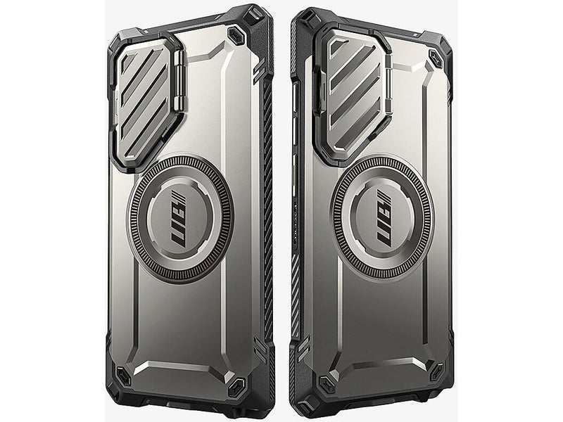 SUPCASE Unicorn Beetle MAG XT MagSafe Samsung Galaxy S24 Ultra, Shock Absorbing, Titan Gray (GXYS24U5GMXTTG)