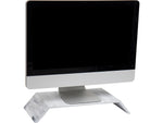 Mind Reader Contemporary Monitor Stand and Laptop Riser, White (MARMON-WHT)