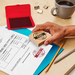 Carter's Felt Stamp Pad, 2.75" x 4.27", Red ink (21071)
