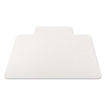 Alera Hard Floor Chair Mat with Lip, 36" x 48'', Clear (ALEMAT3648HFL)