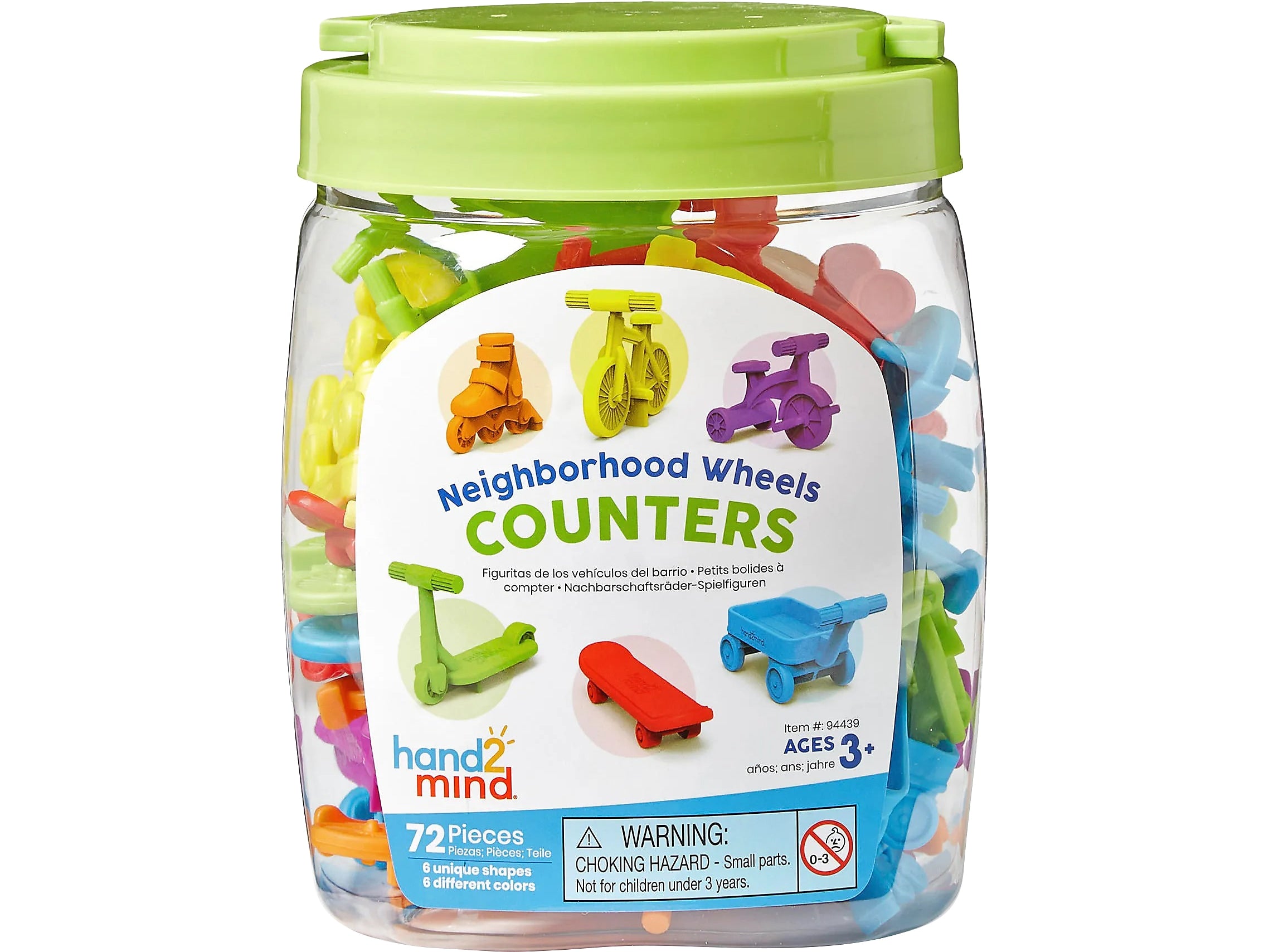 hand2mind Neighborhood Wheels Counters (94439)