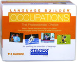 Stages Learning Materials Occupation Card Language Builder Cards, 115/Pack (SLM002)