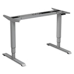 Alera® 3-Stage Electric Adjustable Table Base w/Memory Controls, 25? to 50 3/4?H, Gray