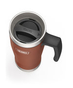 Thermos Icon Stainless Steel Vacuum Insulated Travel Mug, 16 oz., Saddle (EAIS1002SD4)