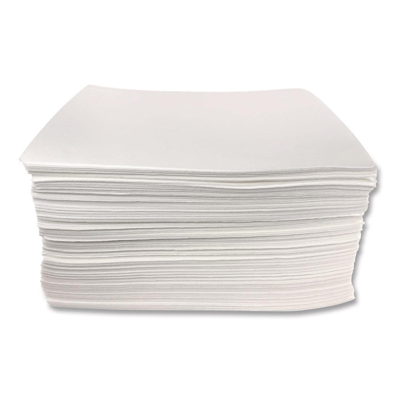 Quick Dam Mighty Mat Multipurpose Sorbent Pads, 16" x 18", Up to 12 Gallons, 200/Pack (PUCL200)