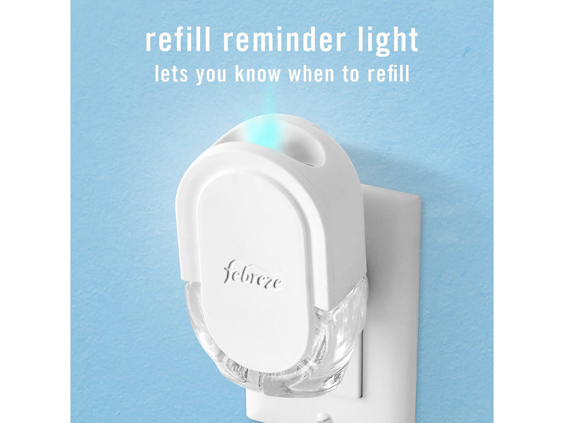 Febreze Fade Defy PLUG Air Freshener with 2 Oil Refills, Gain Original Scent, 0.87 Fl. Oz. (4166)