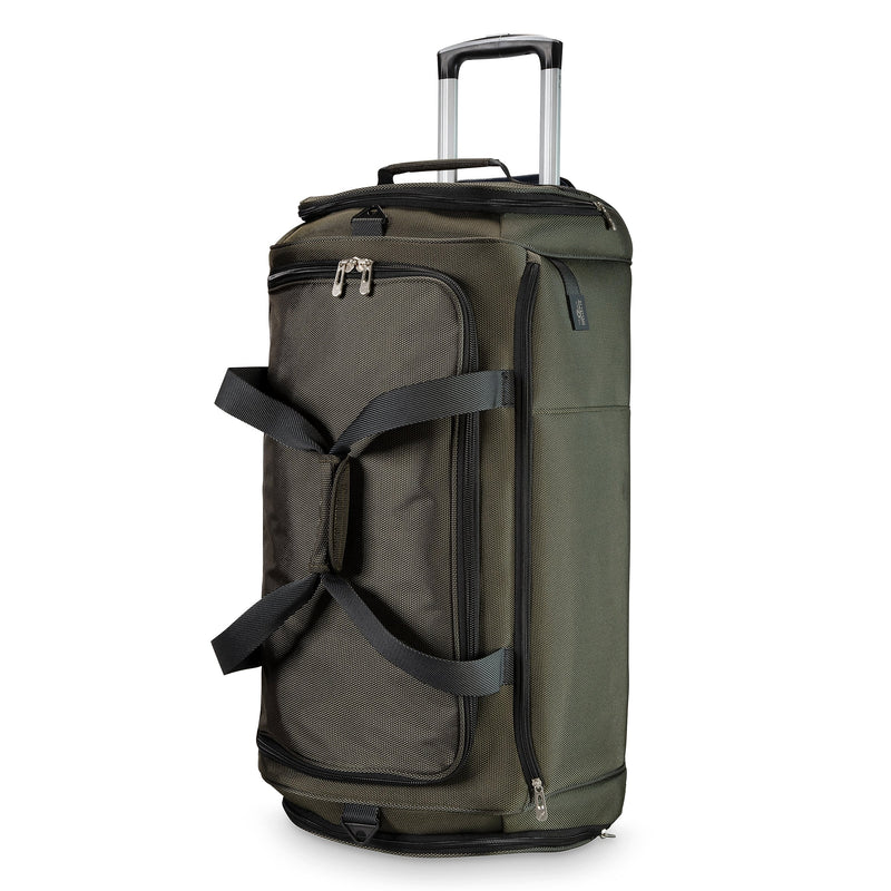 Skyway Luggage Sigma 7.0 28" Polyester Telescoping Travel Duffel with Wheels, Pine (177-28-305-RDF)