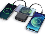 Centon Magnetic Wireless USB Type-C Power Bank, Black (OB-MSPBC2)